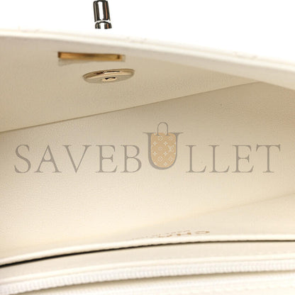 シャネル マスターラムスキン キルティング ミニクリスタル トップハンドル フラップ AS4140 (18×11.5×6.5cm)