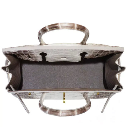 【HERMES】エルメス バーキン 30cm クロコダイル ゴールド金具