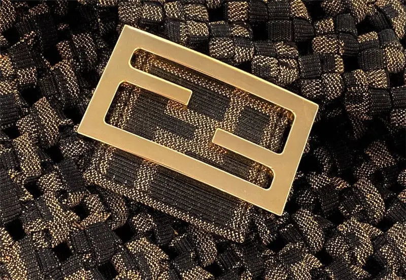 フェンディ バゲット ウィーブ バッグ ラージ