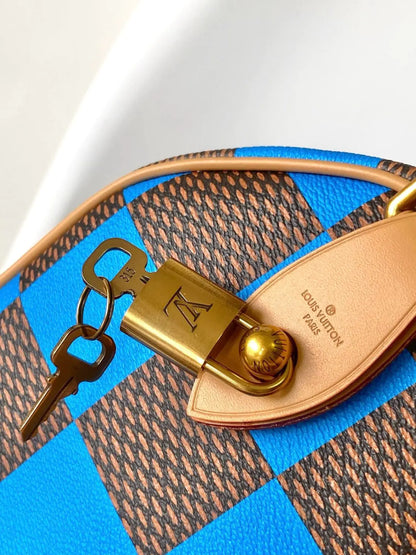 ルイ・ヴィトン N40585 スピーディ25 バンドリエール ダミエ・ポップ