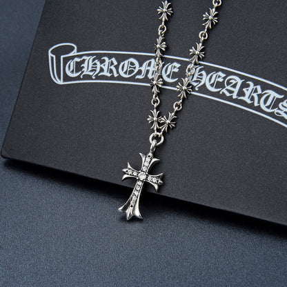 【Chrome Hearts】ネックレス、新しいネックレス万能シンプルファッションオーナメント 60cm