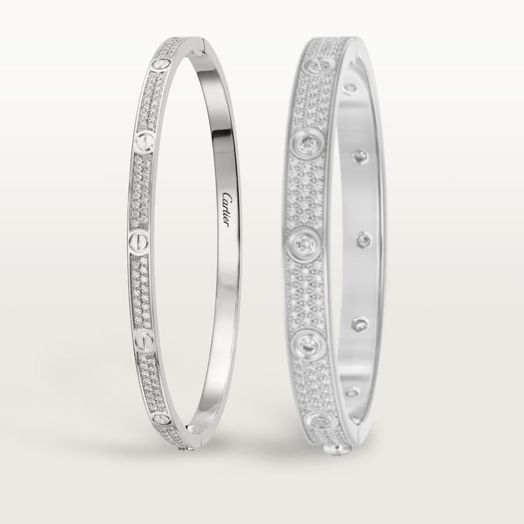 ラブブレスレット、スモールモデル、パヴェ