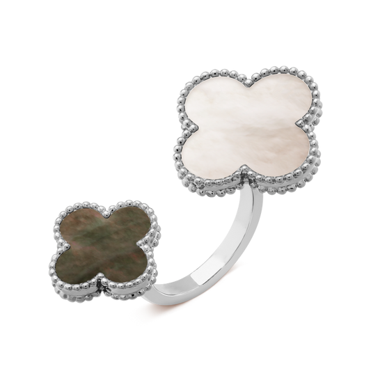 ヴァン クリーフ＆アーペルのマジック アルハンブラ インターフィンガー リングの新着