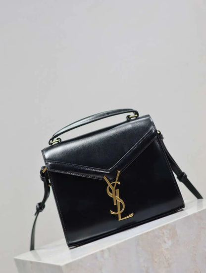 YSL 623930 カサンドラ ミニトップハンドル（箱入り）サンローラン ブラック