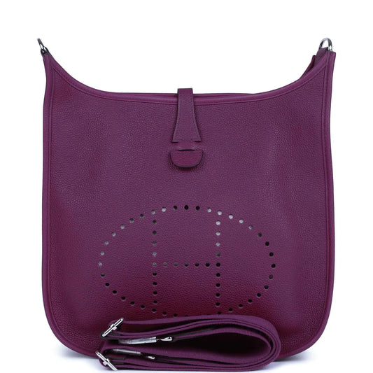 エルメス エヴリン III PM アネモネ クレマンス パラジウム金具