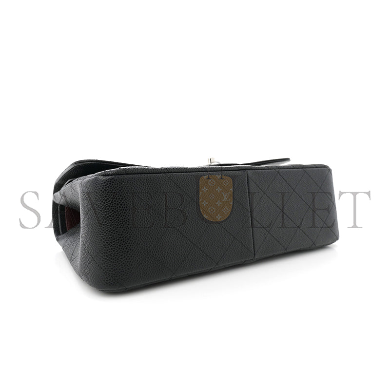 シャネル キャビア キルティング ジャンボ ダブルフラップ 1630686 (30*19*9cm)