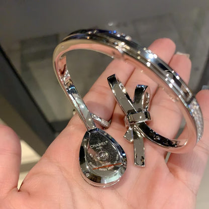 シャネル ボウ ダイヤモンド レディース ウォッチ