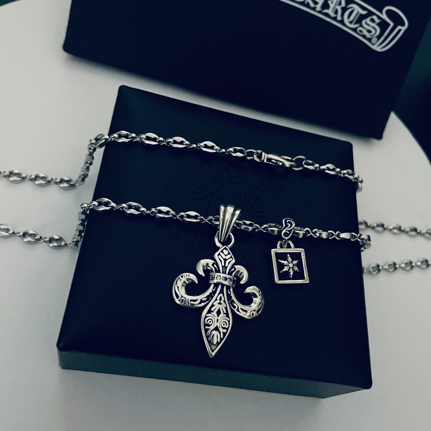 【CHROME HEARTS】ネックレス、新しいネックレス万能シンプルファッションオーナメント12