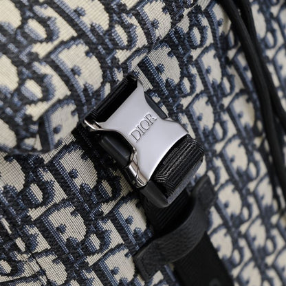 ディオール エクスプローラー バックパック ベージュ＆ブラック オブリーク ジャカード – DIO021