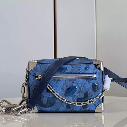 ミニソフトトランク モノグラム アクアガーデン コーティングキャンバス M22588 – LW241