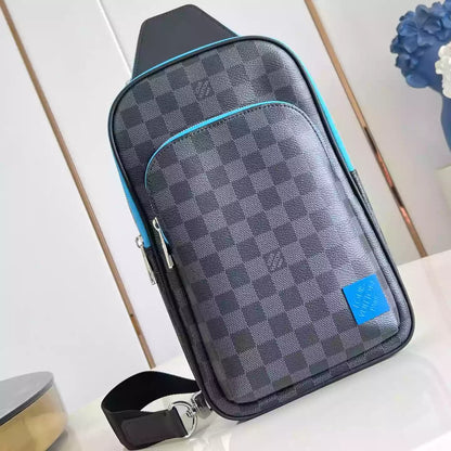 アベニューバッグ インディゴブルー ダミエグラフィット N00086 – LW272