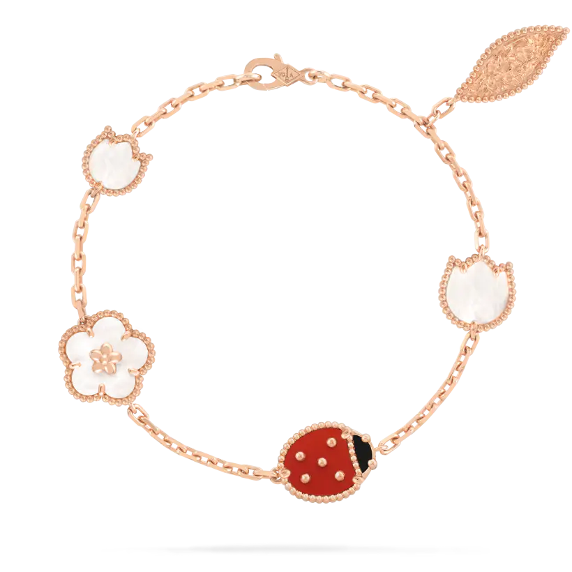 ヴァン クリーフ＆アーペルのラッキー スプリング ブレスレット（5つのテーマパターン付き）の新着商品