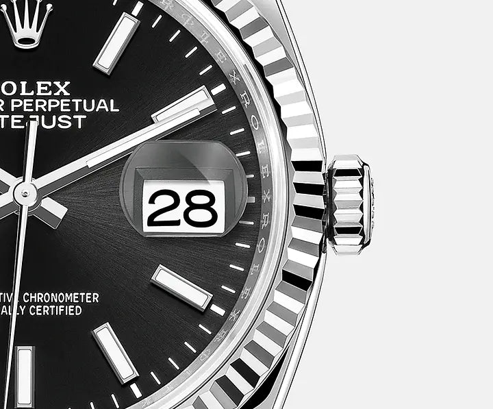 デイトジャスト 36 オイスター 36 mm オイスタースチール＆ホワイトゴールド