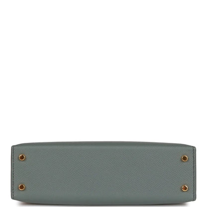 エルメス ケリー・セリエ 20 アーモンドグリーン エプソン ゴールド金具