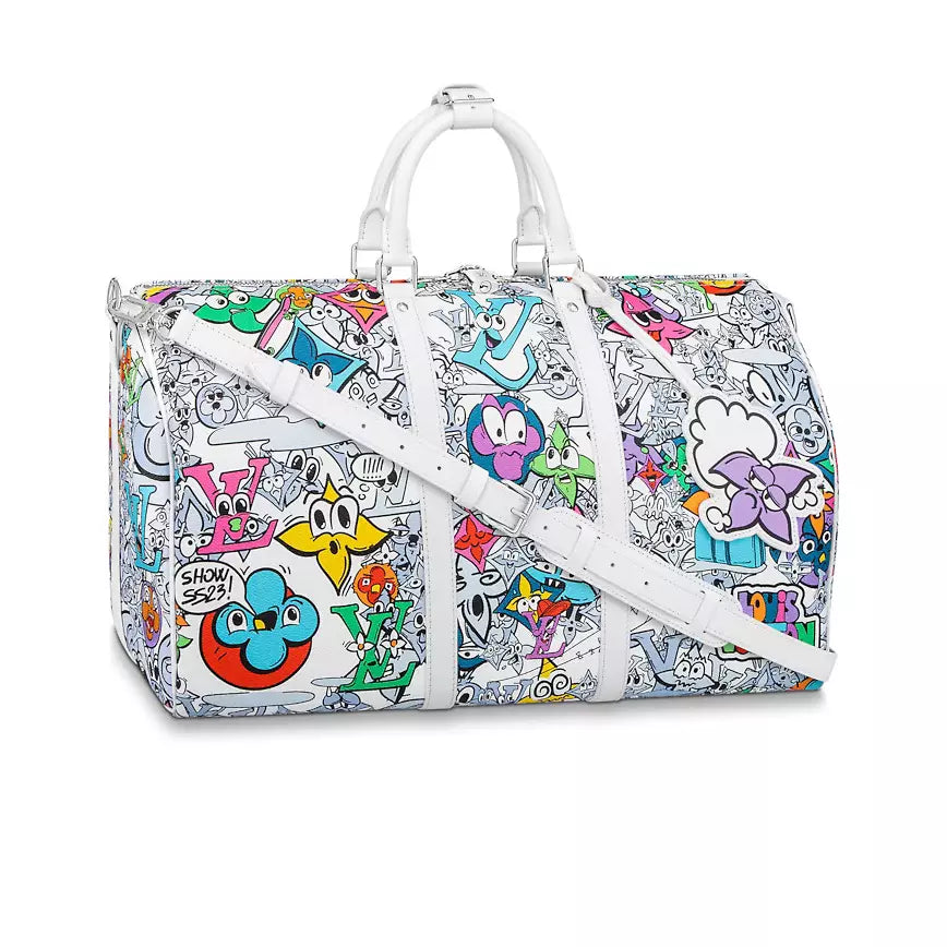 キーポル バンドリエールバッグ 50 モノグラム コミック キャンバス – LW365