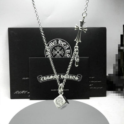 【Chrome Hearts 】クロムハーツ ダイスペンダント ネックレス