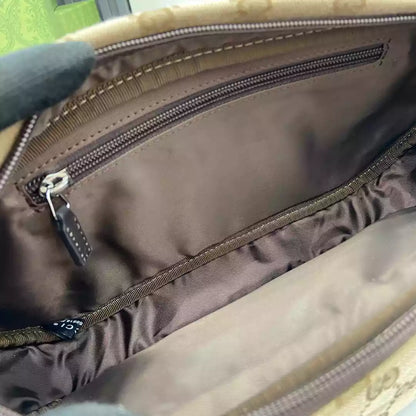 GGジャンボ スモール ベルトバッグ（ブラックレザー）– BG080