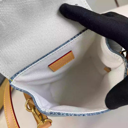 ナノ スティーマー ブルー ダミエ デニム 3D N40751 – LW443