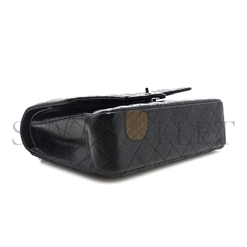 シャネル キャビア キルティング ミディアム クラシック フラップ 1403076 (25*15*7cm)