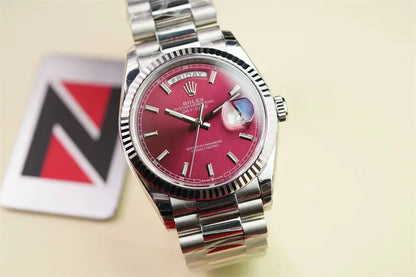 ロレックス デイデイト 118239 チェリー文字盤