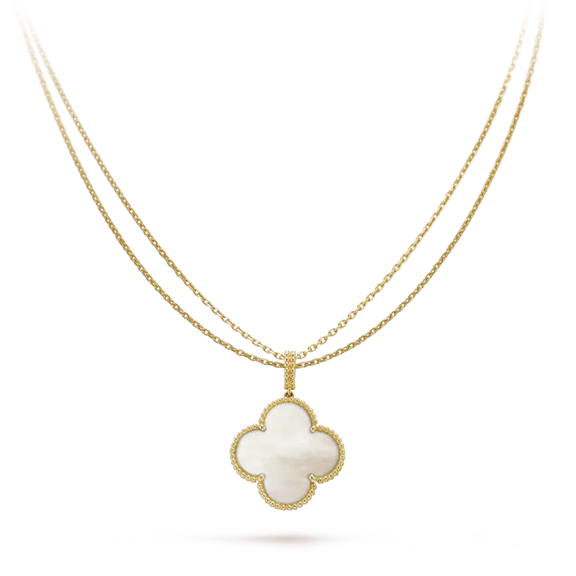 ヴァン クリーフ マジック アルハンブラ ロングネックレス シングルペンダント