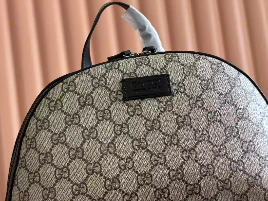 グッチ GGスプリーム メンズ バックパック ブラウン ブラック – BG069