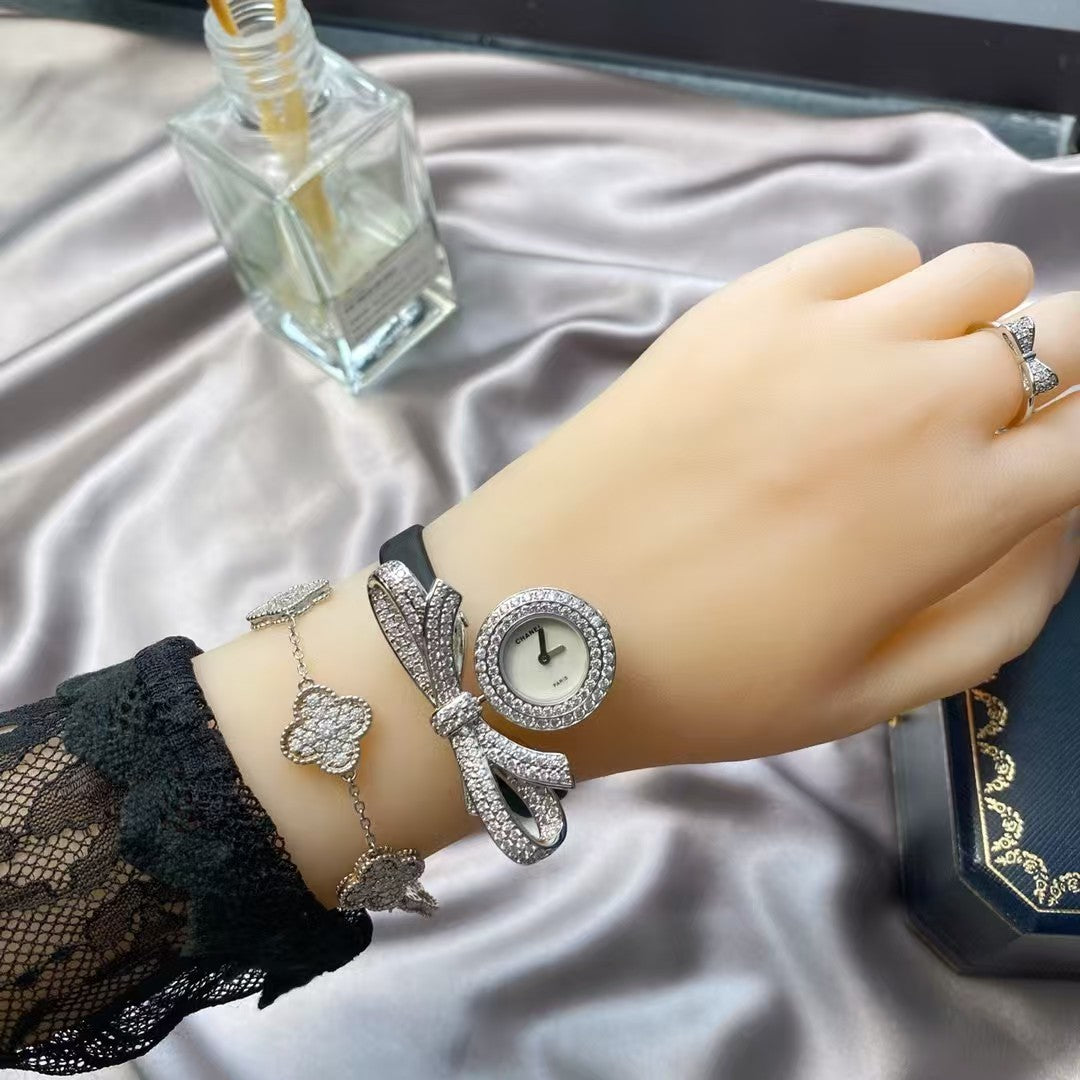 シャネル ボウ ダイヤモンド レディース ウォッチ