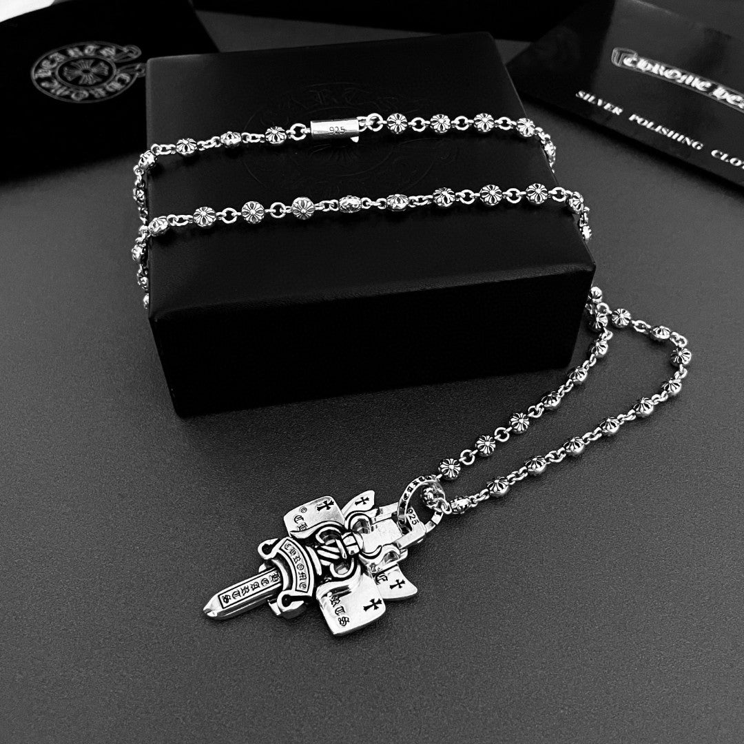 【CHROME HEARTS】ネックレス、新しいネックレス万能シンプルファッションオーナメント