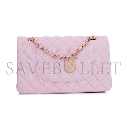 シャネル キャビア キルティング ミディアム ダブルフラップ 1051142 (25*15*7cm)