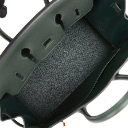 エルメス バーキン 25 ダークグリーン トゴ ゴールド金具