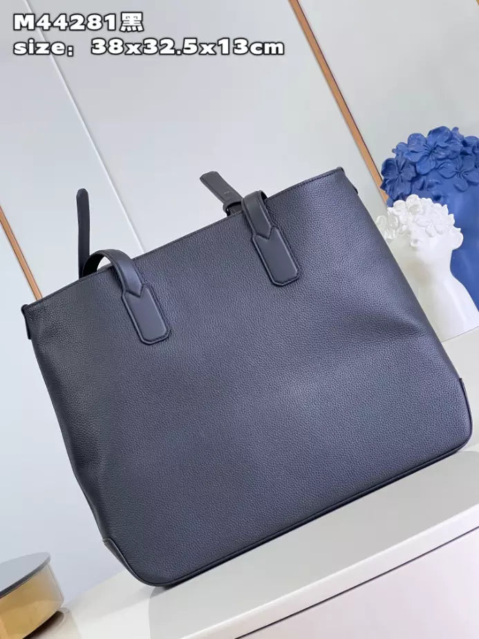 ファストライン トートバッグ 牛革 ブラック M22481 – LW211