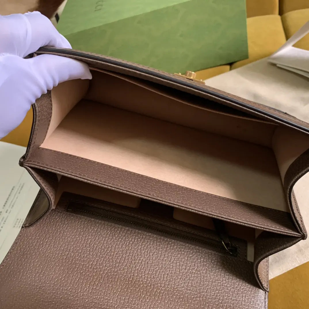 オフィディア スモール トップハンドルバッグ（ウェブ付き）