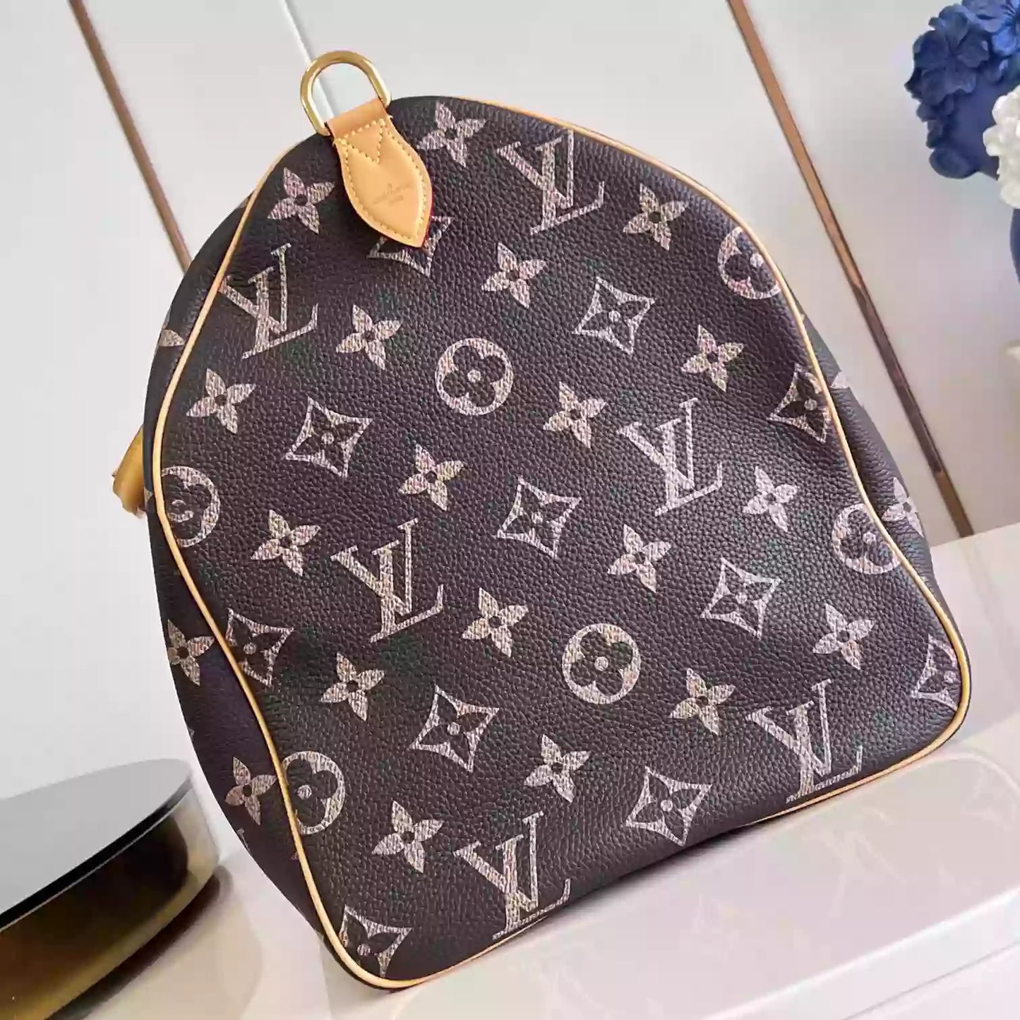 スピーディー P9 バンドリエール 50 モノグラム ソフトカーフスキン M46962 – LW359