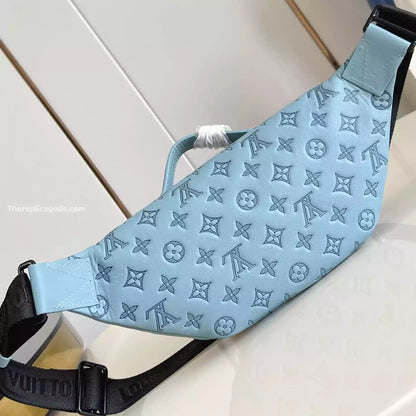 ラッシュ バンバッグ スカイブルー モノグラムシャドウ – LW305