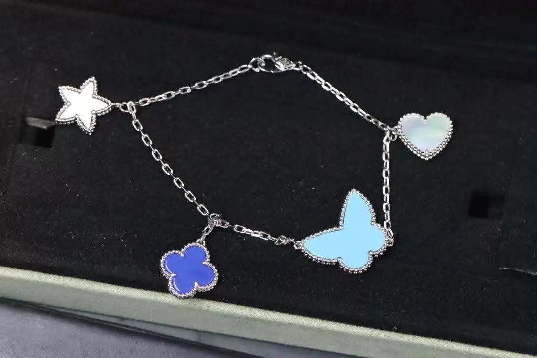 ヴァン クリーフ＆アーペル 四つ葉のクローバー マルチシェイプ ブレスレット