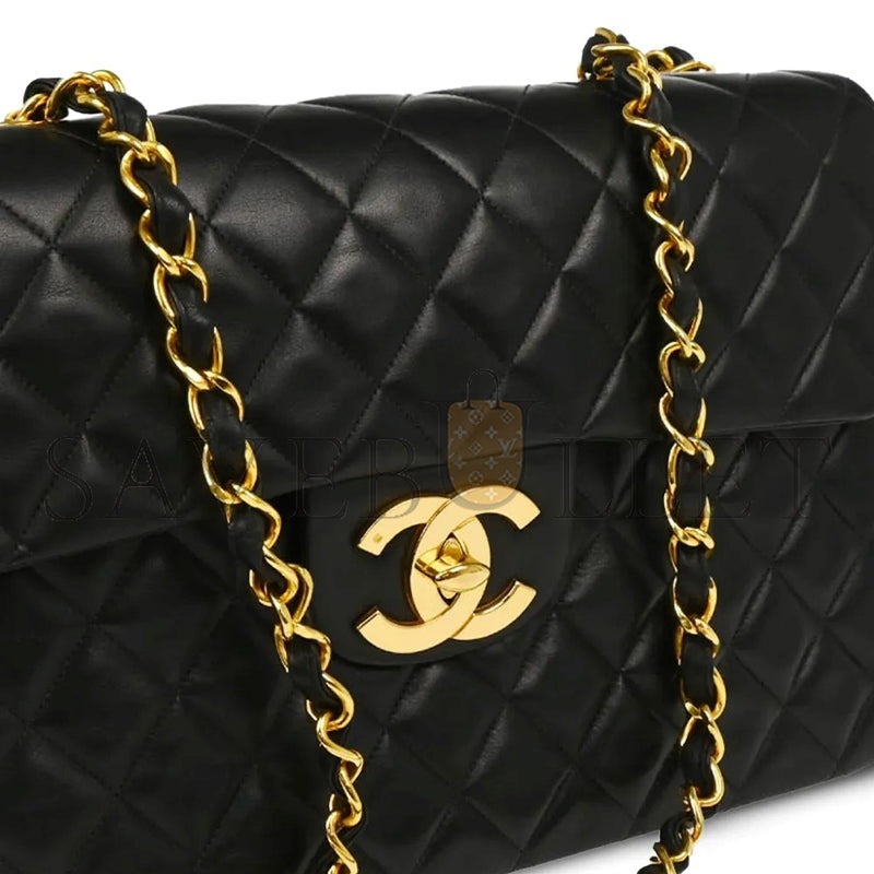 シャネル クラシック フラップ ショルダーバッグ (34×22×10cm)