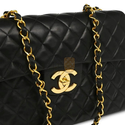 シャネル クラシック フラップ ショルダーバッグ (34×22×10cm)