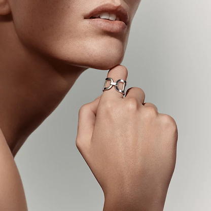 NEW IN Hermes Every Chaine d'Ancre Ring, Medium