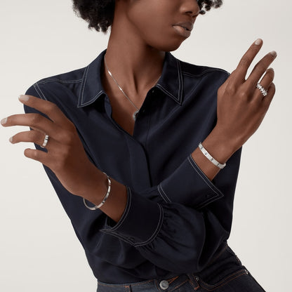 ラブブレスレット、スモールモデル、ダイヤモンド10個