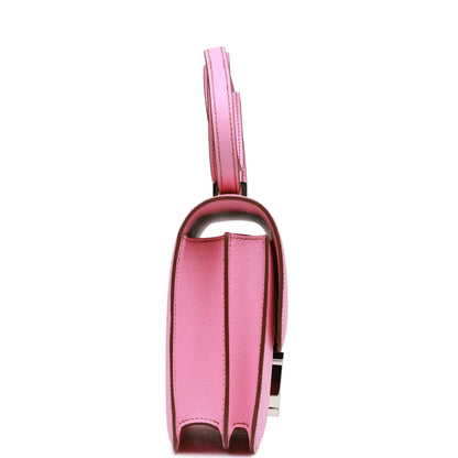 エルメス コンスタンス 18 バブルガム エプソム パラジウム ハードウェア