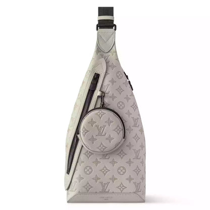 デュオ スリングバッグ サンド モノグラム シャドウ – LW299