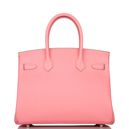 エルメス バーキン 30 ローズコンフェッティ エプソン パラジウム金具