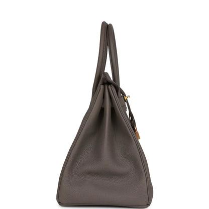 エルメス バーキン 35 グレーティン トゴ ゴールド金具