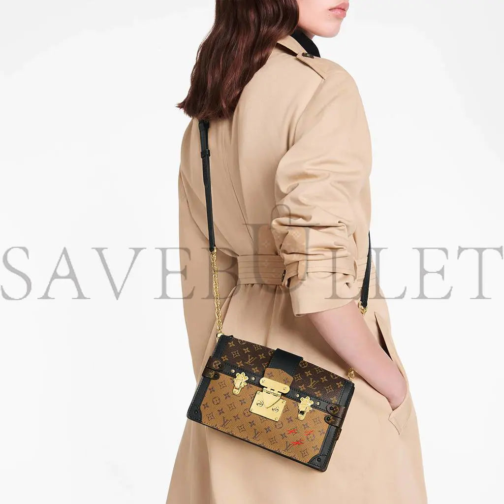 ルイ・ヴィトン トランククラッチハンドバッグ M43596 (20*12*5.5cm)