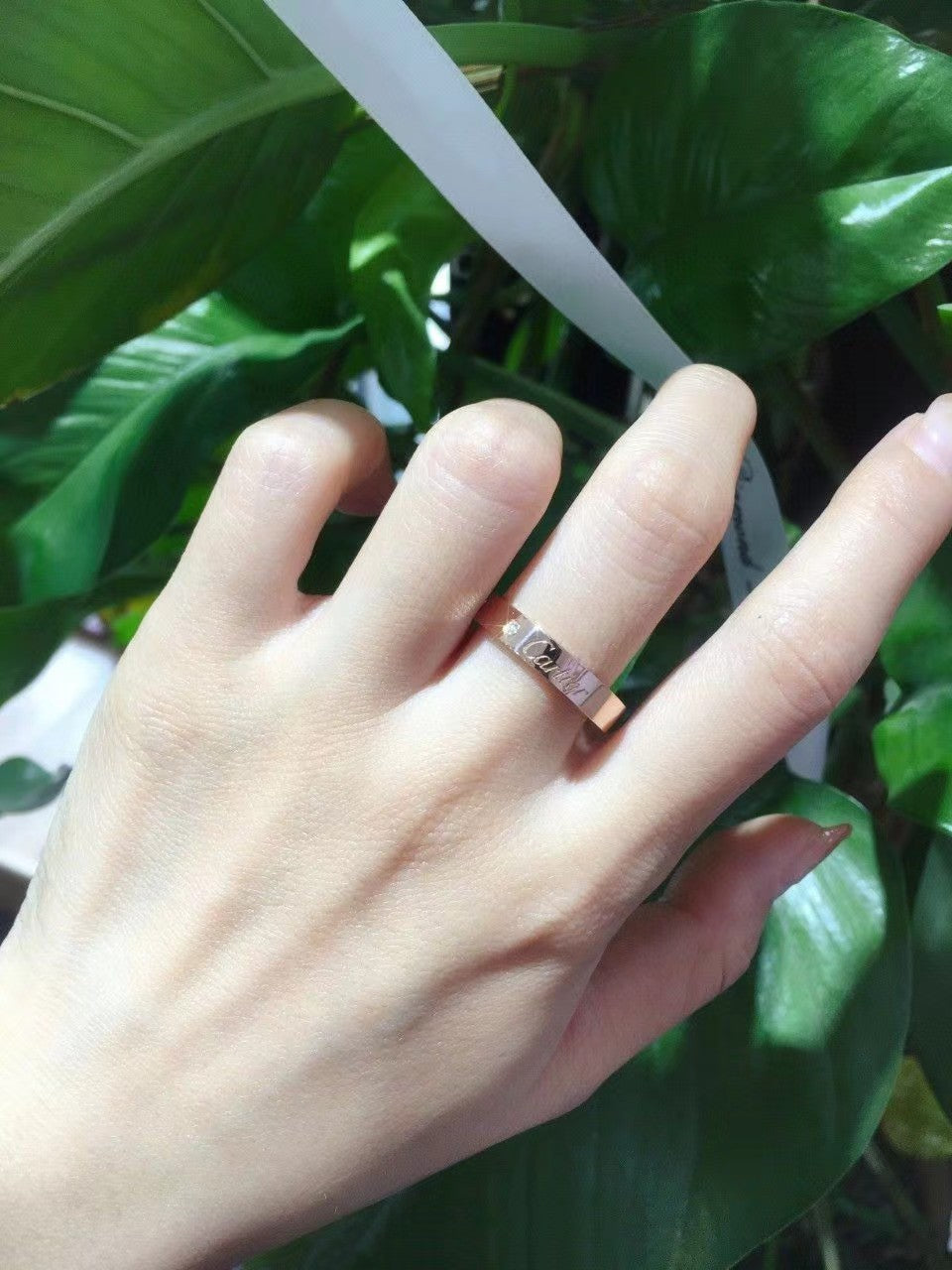 カルティエ ラブ リング、ダイヤモンド1個