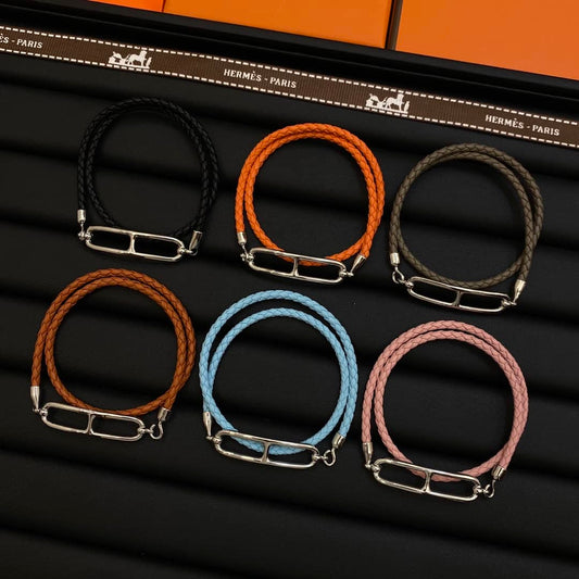 偽エルメスロゴブレスレット