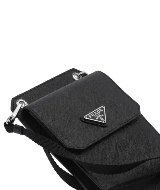 ☆PRADA☆サフィアーノレザー スマートフォンケース