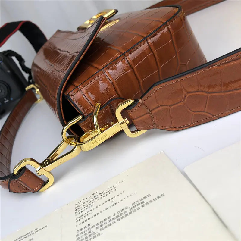フェンディ クロコダイル バゲット