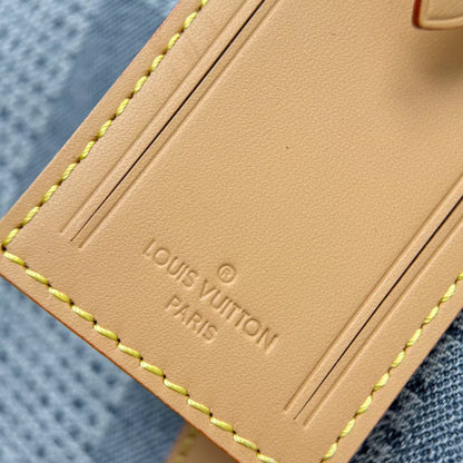 キーポル バンドリエール 50 ブルー ダミエ デニム 3D N40739 – LW214