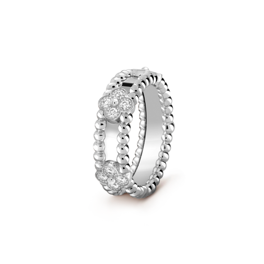 ヴァン クリーフ＆アーペルの新作、ペルレ スウィート クローバー リング